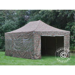 Flextents PRO 4x6m inkl 8st sidovggar