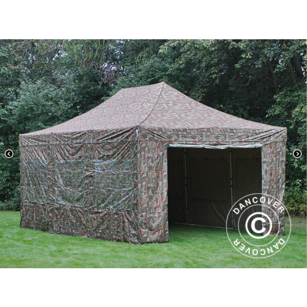 Flextents PRO 4x6m inkl 8st sidovggar