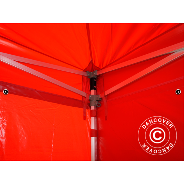 Flextents PRO 4x6m inkl 8st sidovggar