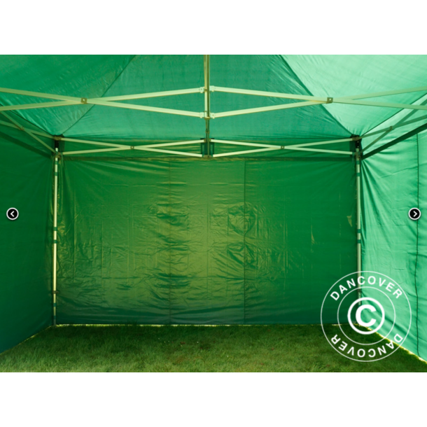 Flextents PRO 4x6m inkl 8st sidovggar