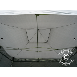 Flextents PRO 4x6m inkl 8st sidovggar