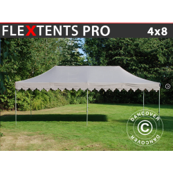 FleXtents PRO 4x8m "Morocco" Latte