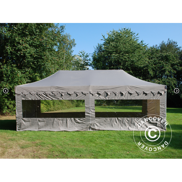 FleXtents PRO 4x8m "Morocco" inkl 6st sidor, Latte