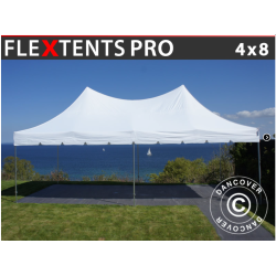 FleXtents PRO 4x8m "Peak Pagoda" Vit
