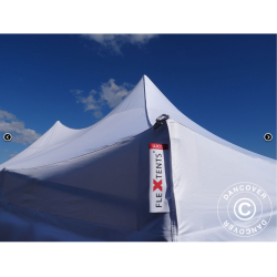 FleXtents PRO 4x8m "Peak Pagoda" Vit