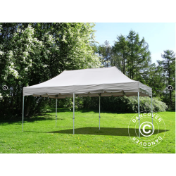 FleXtents PRO 4x8m "Peaked" Latte