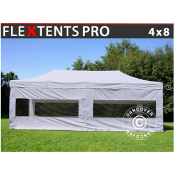Flextents PRO 4x8m inkl 6st sidovggar