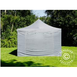 Flextents PRO 4x8m inkl 6st sidovggar