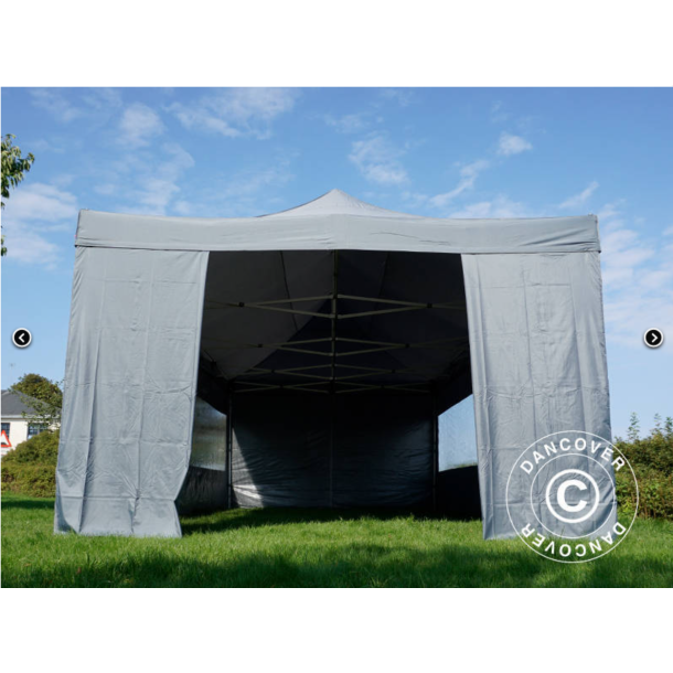Flextents PRO 4x8m inkl 6st sidovggar