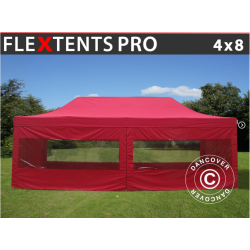 Flextents PRO 4x8m inkl 6st sidovggar