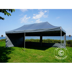 Flextents PRO 4x8m inkl 6st sidovggar