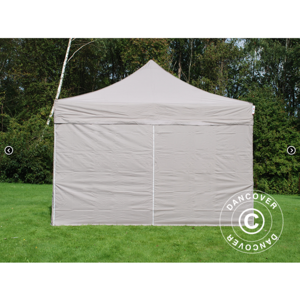 Flextents PRO 4x8m inkl 6st sidovggar