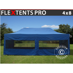 Flextents PRO 4x8m inkl 6st sidovggar