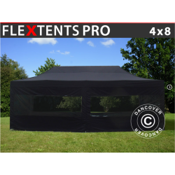 Flextents PRO 4x8m inkl 6st sidovggar