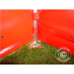 Flextents PRO 4x8m inkl 6st sidovggar