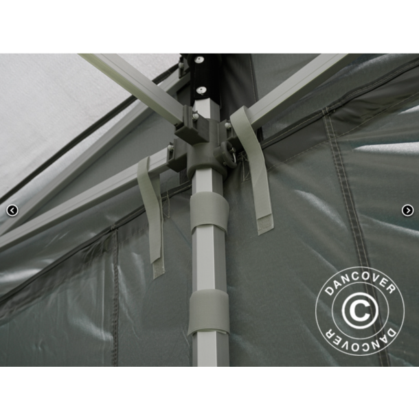 Flextents PRO 4x8m inkl 6st sidovggar