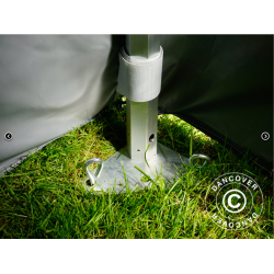 Flextents PRO 4x8m inkl 6st sidovggar