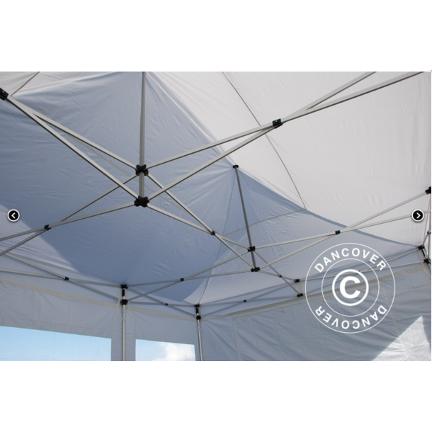 Flextents PRO 4x8m inkl 6st sidovggar