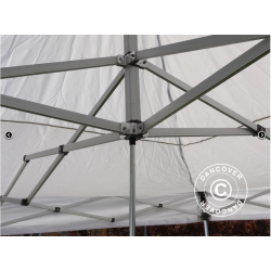 Snabbtlt FleXtents PRO 5x5m, Vit