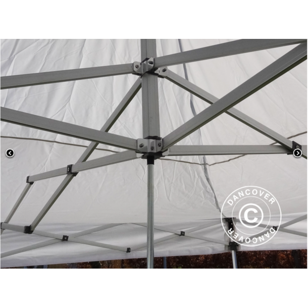Snabbtlt FleXtents PRO 5x5m, Vit