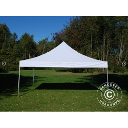 Snabbtlt FleXtents PRO 5x5m, Vit