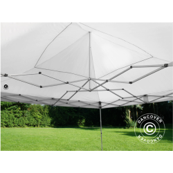 Snabbtlt FleXtents PRO 5x5m, Vit