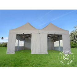 FleXtents PRO 6x6m "Peak Pagoda" inkl 8st sidor
