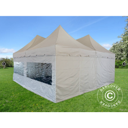 FleXtents PRO 6x6m "Peak Pagoda" inkl 8st sidor