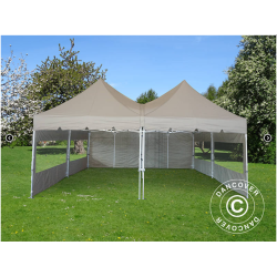 FleXtents PRO 6x6m "Peak Pagoda" inkl 8st sidor