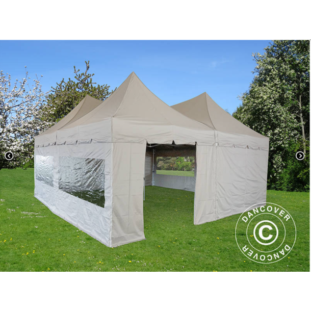 FleXtents PRO 6x6m "Peak Pagoda" inkl 8st sidor