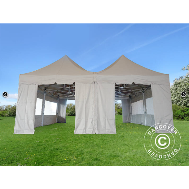 FleXtents PRO 6x6m "Peak Pagoda" inkl 8st sidor