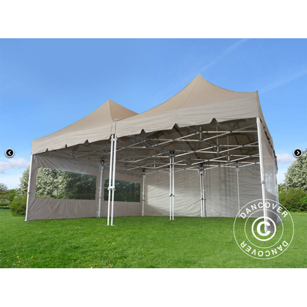FleXtents PRO 6x6m "Peak Pagoda" inkl 8st sidor