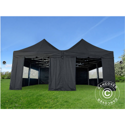 FleXtents PRO 6x6m "Peak Pagoda" inkl 8st sidor