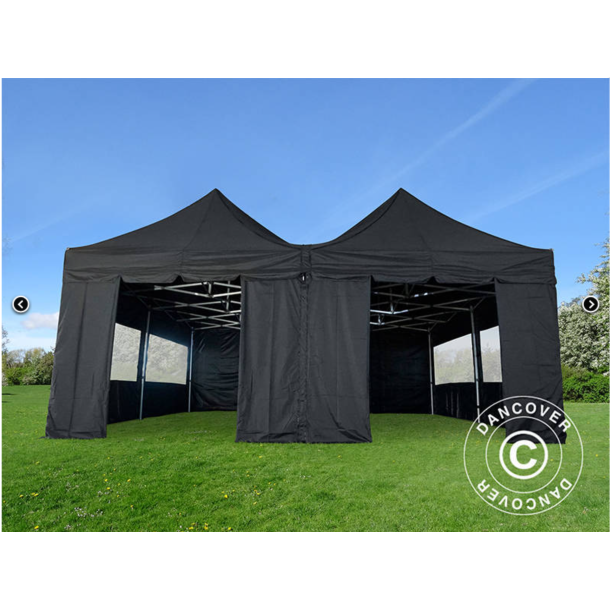 FleXtents PRO 6x6m "Peak Pagoda" inkl 8st sidor