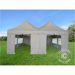 FleXtents PRO 6x6m "Peak Pagoda" inkl 8st sidor