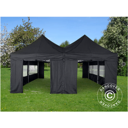 FleXtents PRO 6x6m "Peak Pagoda" inkl 8st sidor