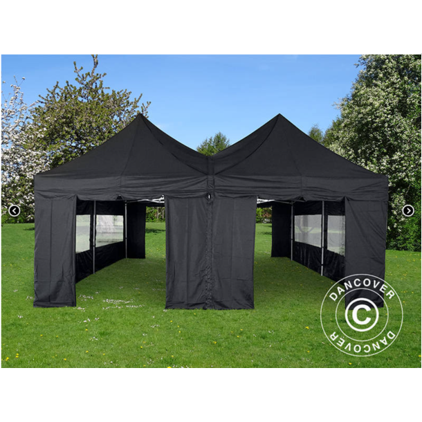FleXtents PRO 6x6m "Peak Pagoda" inkl 8st sidor