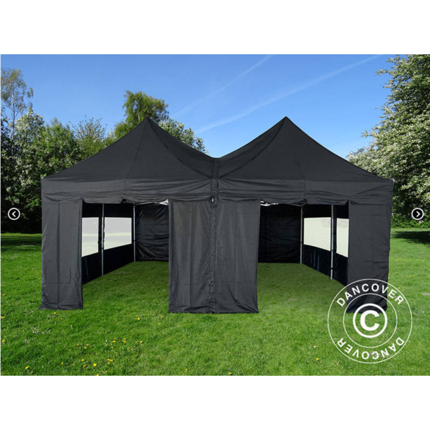FleXtents PRO 6x6m "Peak Pagoda" inkl 8st sidor