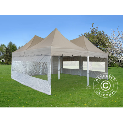 FleXtents PRO 6x6m "Peak Pagoda" inkl 8st sidor