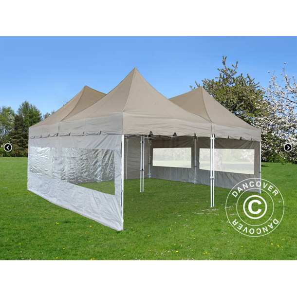 FleXtents PRO 6x6m "Peak Pagoda" inkl 8st sidor