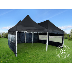FleXtents PRO 6x6m "Peak Pagoda" inkl 8st sidor