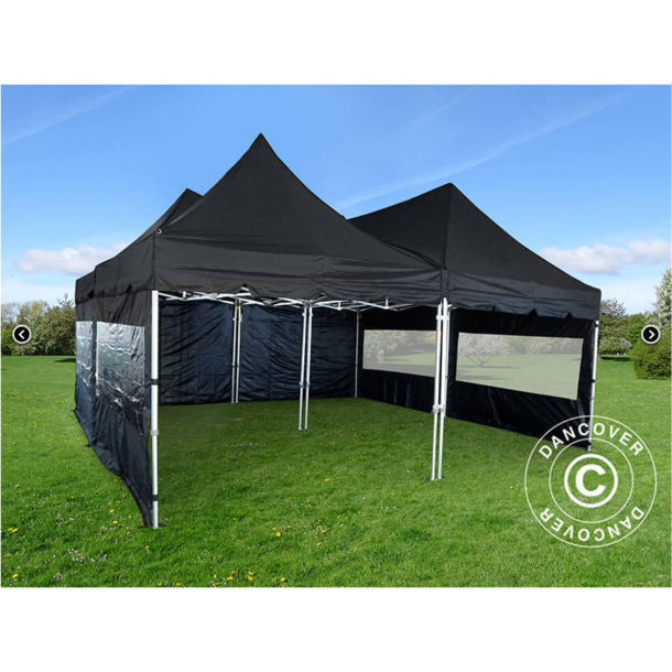 FleXtents PRO 6x6m "Peak Pagoda" inkl 8st sidor