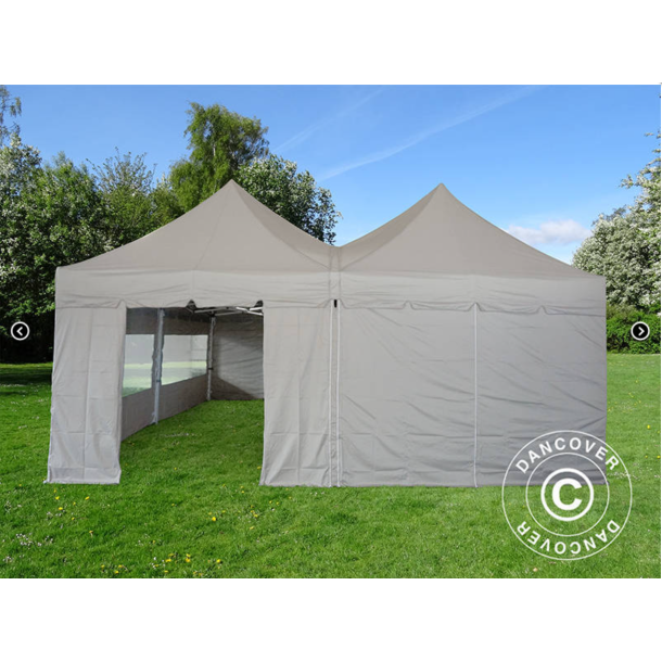 FleXtents PRO 6x6m "Peak Pagoda" inkl 8st sidor