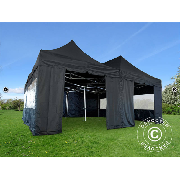 FleXtents PRO 6x6m "Peak Pagoda" inkl 8st sidor