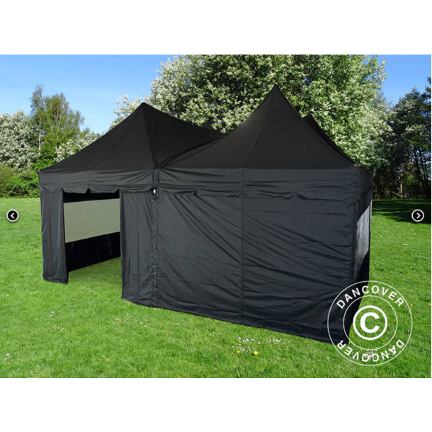 FleXtents PRO 6x6m "Peak Pagoda" inkl 8st sidor