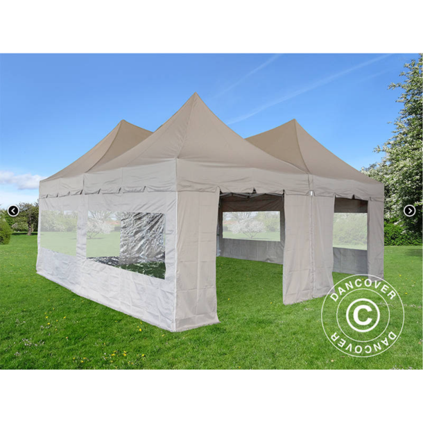 FleXtents PRO 6x6m "Peak Pagoda" inkl 8st sidor
