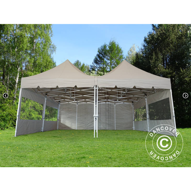 FleXtents PRO 6x6m "Peak Pagoda" inkl 8st sidor