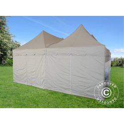 FleXtents PRO 6x6m "Peak Pagoda" inkl 8st sidor