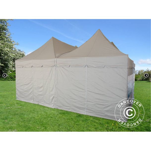 FleXtents PRO 6x6m "Peak Pagoda" inkl 8st sidor