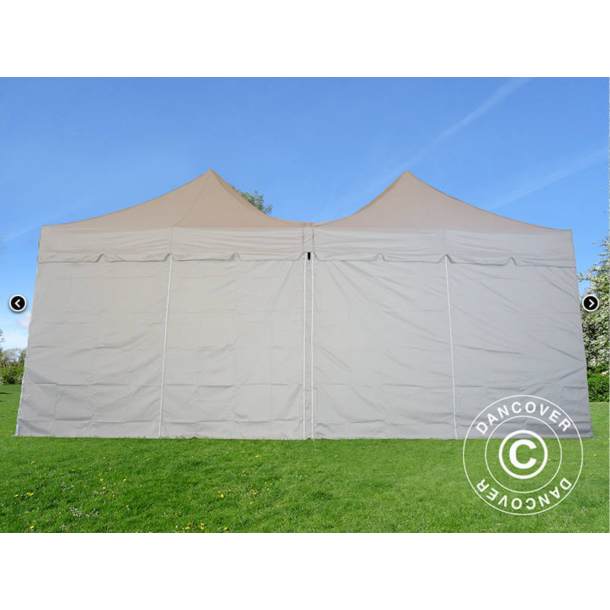 FleXtents PRO 6x6m "Peak Pagoda" inkl 8st sidor